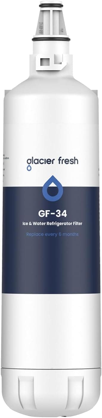 GLACIER FRESH Replacement for 7012333 Ice Maker Water Filter, Compatible With Sub-Zero 7012333 Water Filter, Manitowoc K00374 (1 Pack)