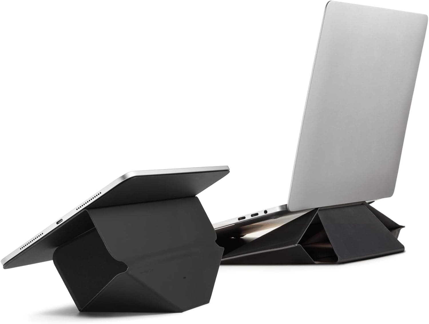 MOFT Dynamic Folio Case for iPad mini Jet Black & Laptop Sleeve Bag for 13"-14" Night Black