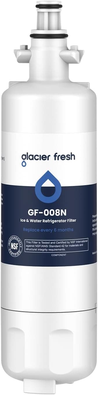 GLACIER FRESH Fridge Freezer Water Filter Replacement for Blomberg Beko 4874960100 Water Filter, 1 Pack