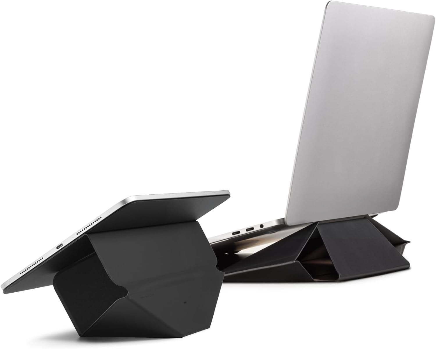 MOFT Dynamic Folio Case for iPad mini Jet Black & Laptop Sleeve Bag for 15"-16" Night Black