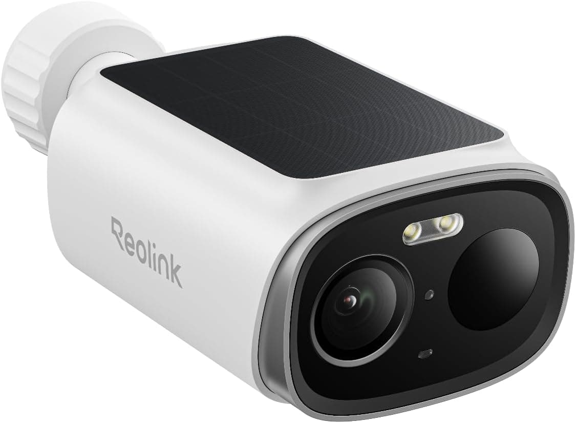 REOLINK Security Cameras Wireless Outdoor, 3K 5MP Dual-Band 2.4/5GHz WiFi 6, Person/Vehicle/Animal Smart AI Detection, IP67, max. 512G Local Storage, Smart Alerts, No Subscription, Argus Solar