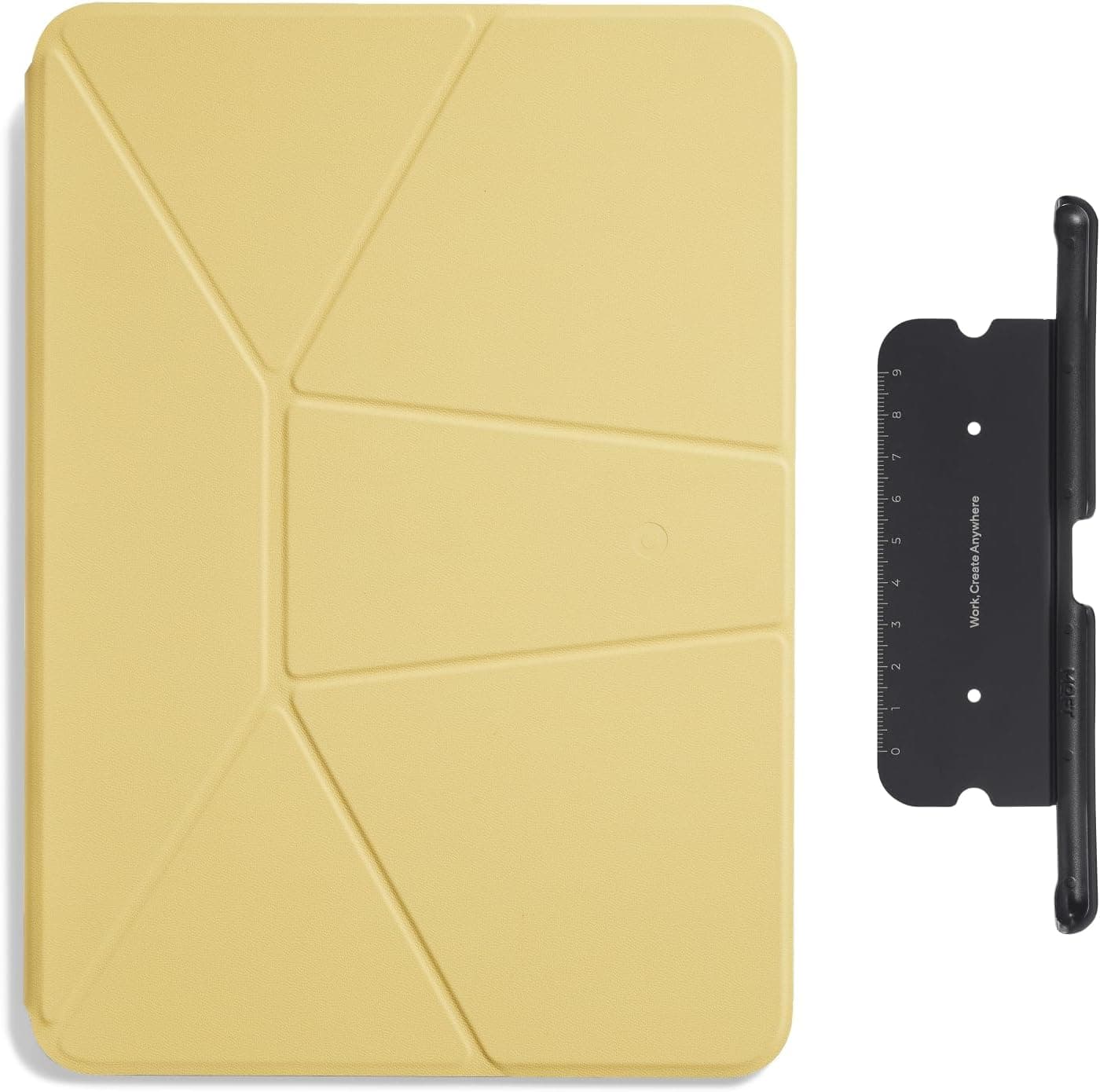 MOFT Dynamic Folio Case for iPad Air 11 inch Panna Cotta & Pencil Holder for Apple Pencil