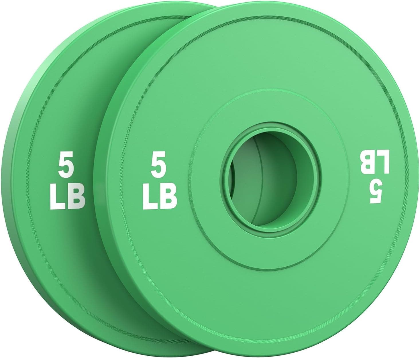 Sportsroyals 2-Inch Olympic Bumper Plates, Color Virgin Rubber Weight Plates Set for Strength Training, Durable Low Bounce Barbell Plates for Home Gym, 5-350LB