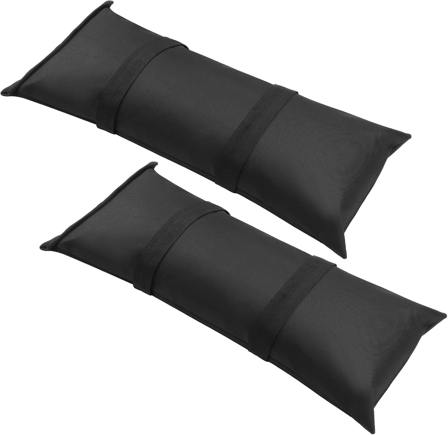 100 LBS Umbrella Base Weights Sandbags, 2 Packs Fillable Sand Bags for Weight, Weatherproof Heavy Duty Sandbags for Umbrella Base, Weight Bags for Cantilever, Patio Umbrella, Poolside Accessories