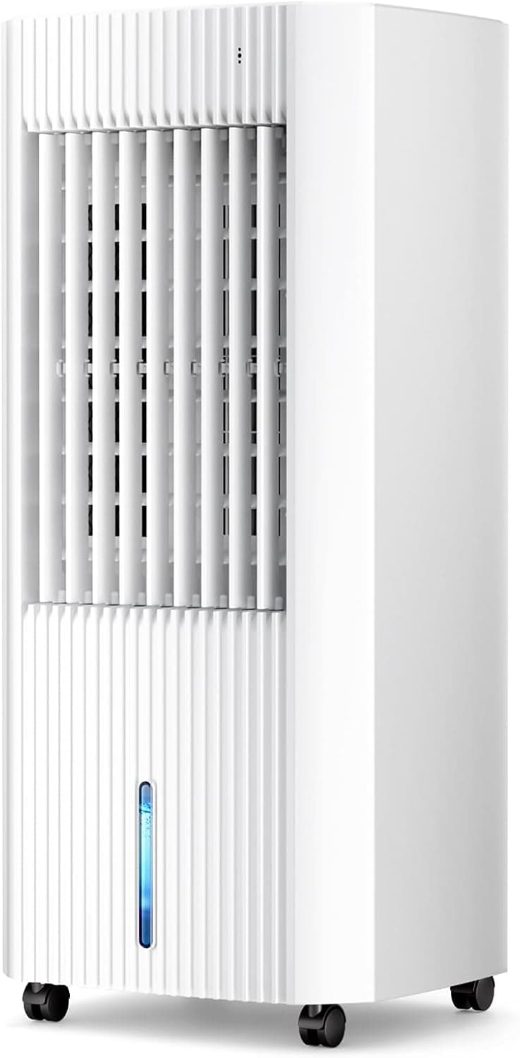 Antarctic Star Portable Evaporative Air Cooler - Small Air Cooler with 3 Modes & 3 Speeds, 1.5Gal Tank for 15H Cooling, 140° Oscillation, 16.4FT Remote for Bedroom Indoor Use