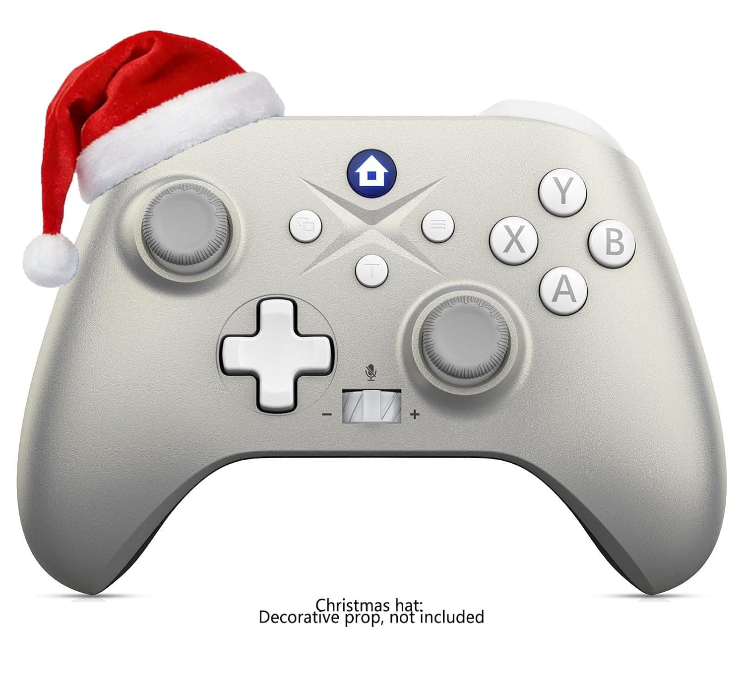 Dinosoo Wireless Controller for X-box Series X|S, X-box One & Windows 10/11 Steam Games, Bluetooth, Dual Vibration, Turbo, Macro, 3.5mm Audio Jack Lunar Shift - Upgrading with a PC before connecting to X-box