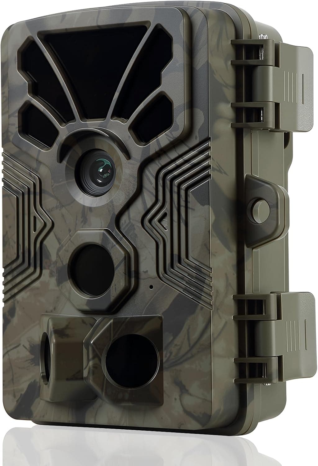 Trail Camera Wildlife Game Hunting Cam 64MP Photo 4K Video Stealth Security Camera with Night Vision Motion Activated Waterproof for Hunt Outdoor Surveillance