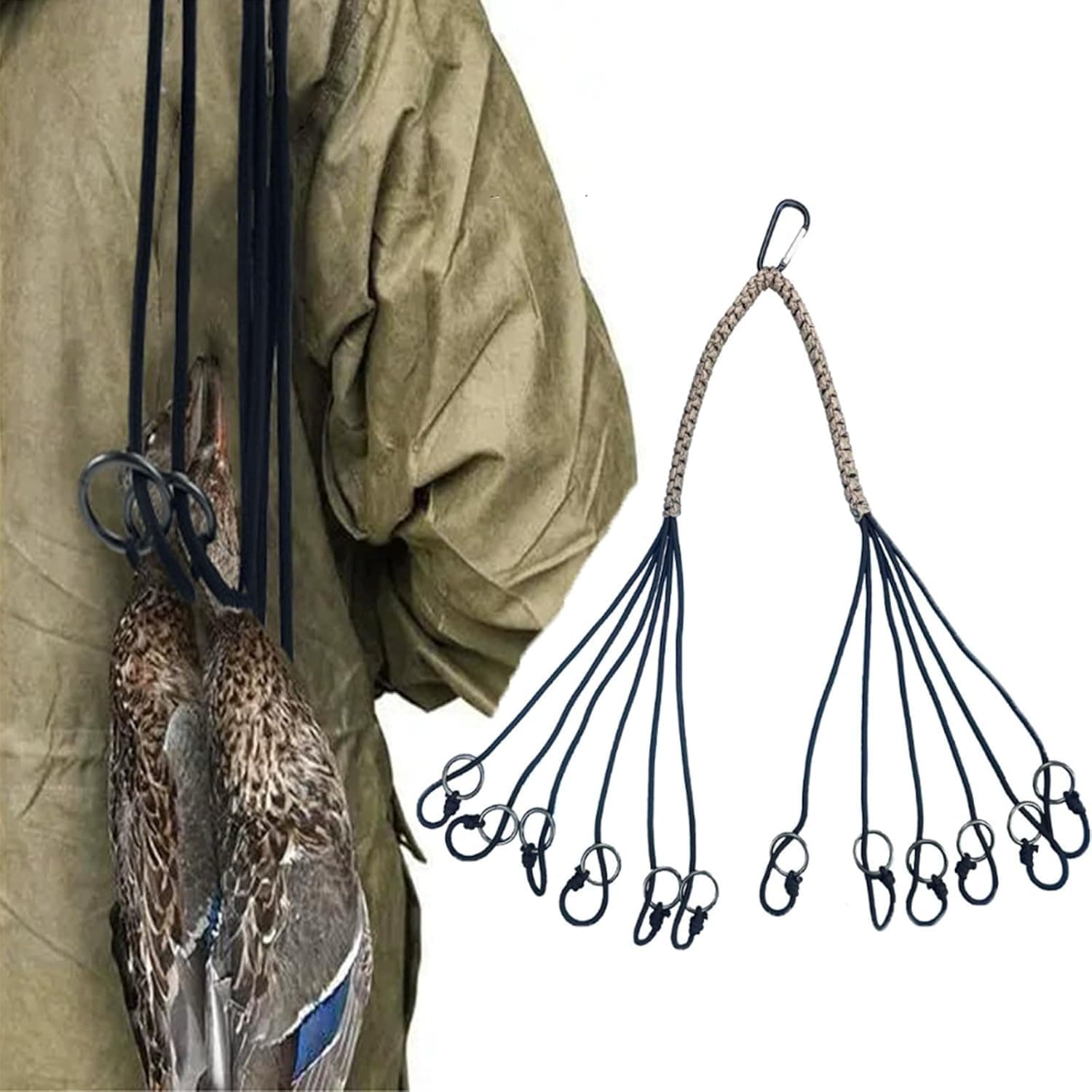 Hunting Preys Strap Duck Strap with 12 Loops Orgnisor Hunting Accessory