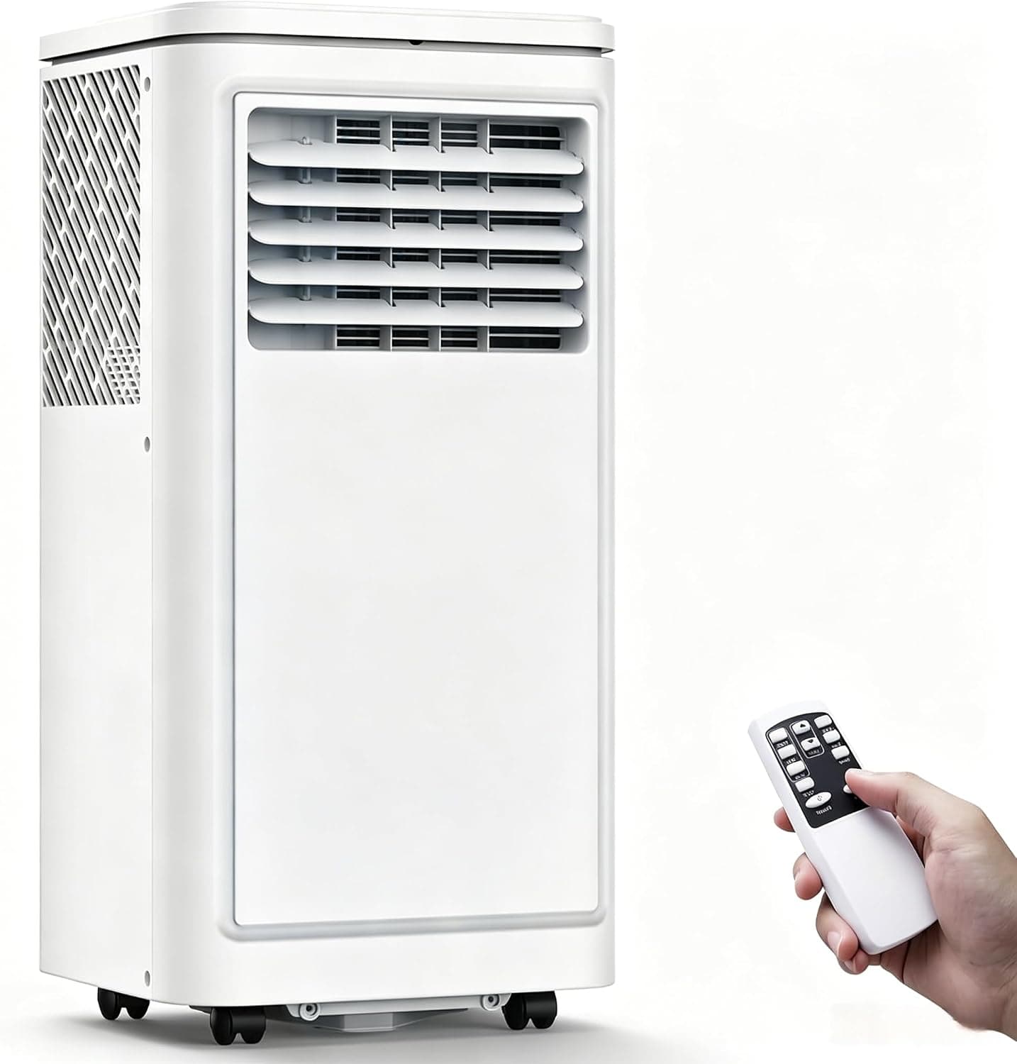 Electactic 8000 BTUs Portable Air Conditioners for Room up to 350 Sq. Ft, Portable AC Unit with Cool/Fan/Dry/Sleep Mode, 24H Timer, Remote Control, Window Kit, for Bedroom