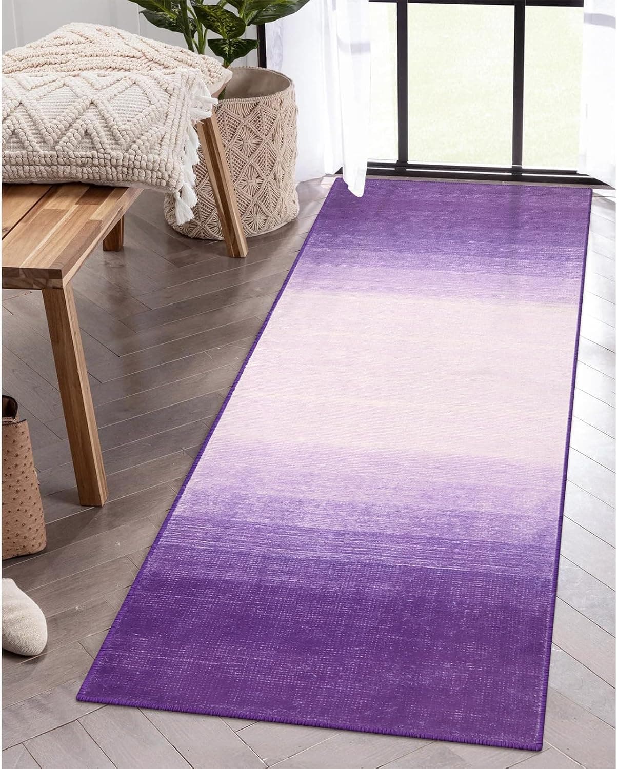 Wonnitar Ombre 2x6 Runner Rug