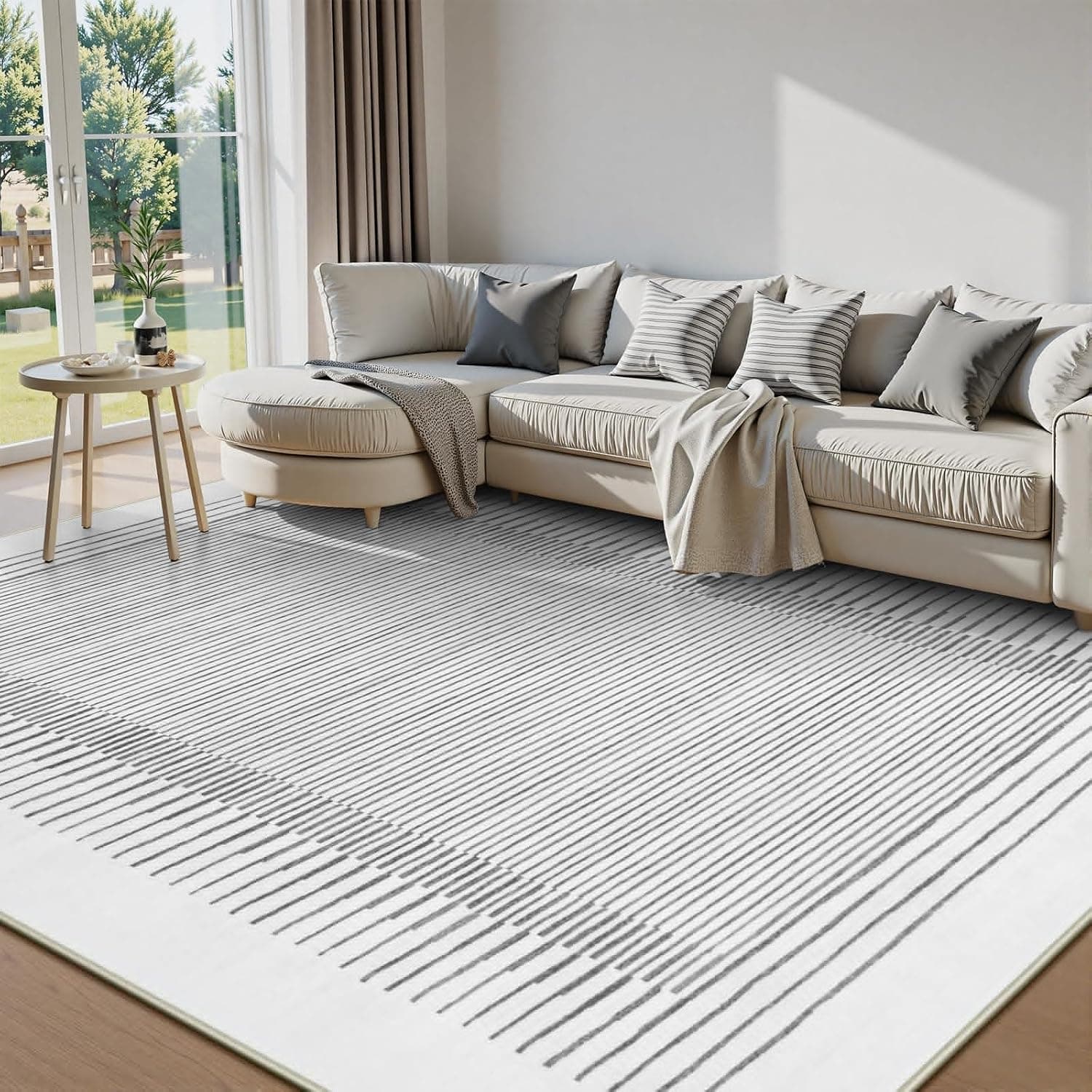 Wonnitar Striped Area Rug