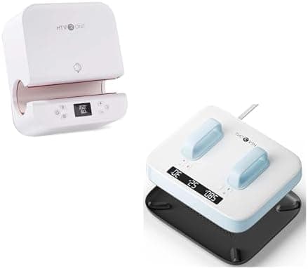 HTVRONT Auto Tumbler Heat Press Machine, Portable 12X10 Heat Press for T Shirts