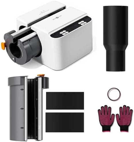HTVRONT 2 in 1 Tumbler & Mug Heat Press A200H Pro Kit - Full Cup Transfer Tumbler Press with Attachment for Mugs