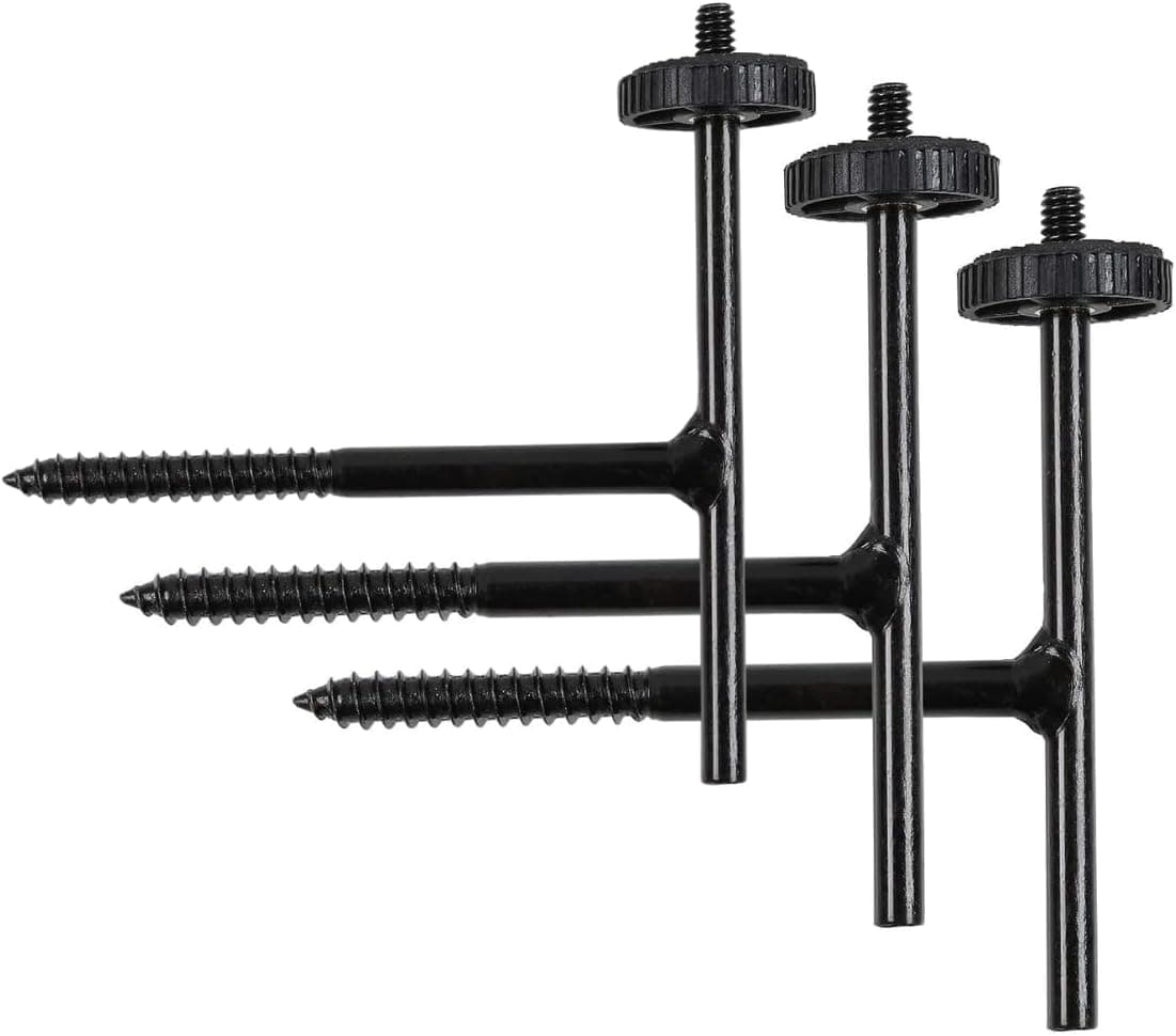 BLAZEVIDEO 3 Pack Game & Trail Camera Tree Mount Holder, Hunting Accessory Deer Camera Wall Stand and Tree Mount Holder Waterproof for Tracking, Hunting