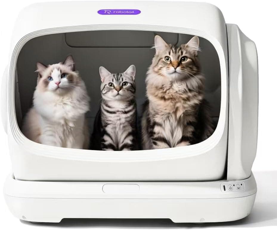 XXL Automatic Litter Box((Used - Acceptable)) | Self-Cleaning, For Cats