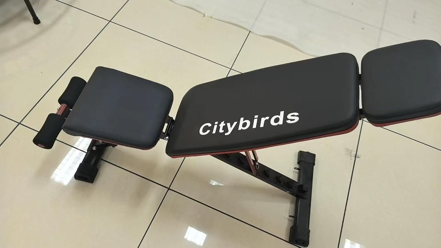 Adjustable Weight Bench Full Body Workout Multi-Purpose Foldable Incline Decline Exercise Workout Bench for Home Gym