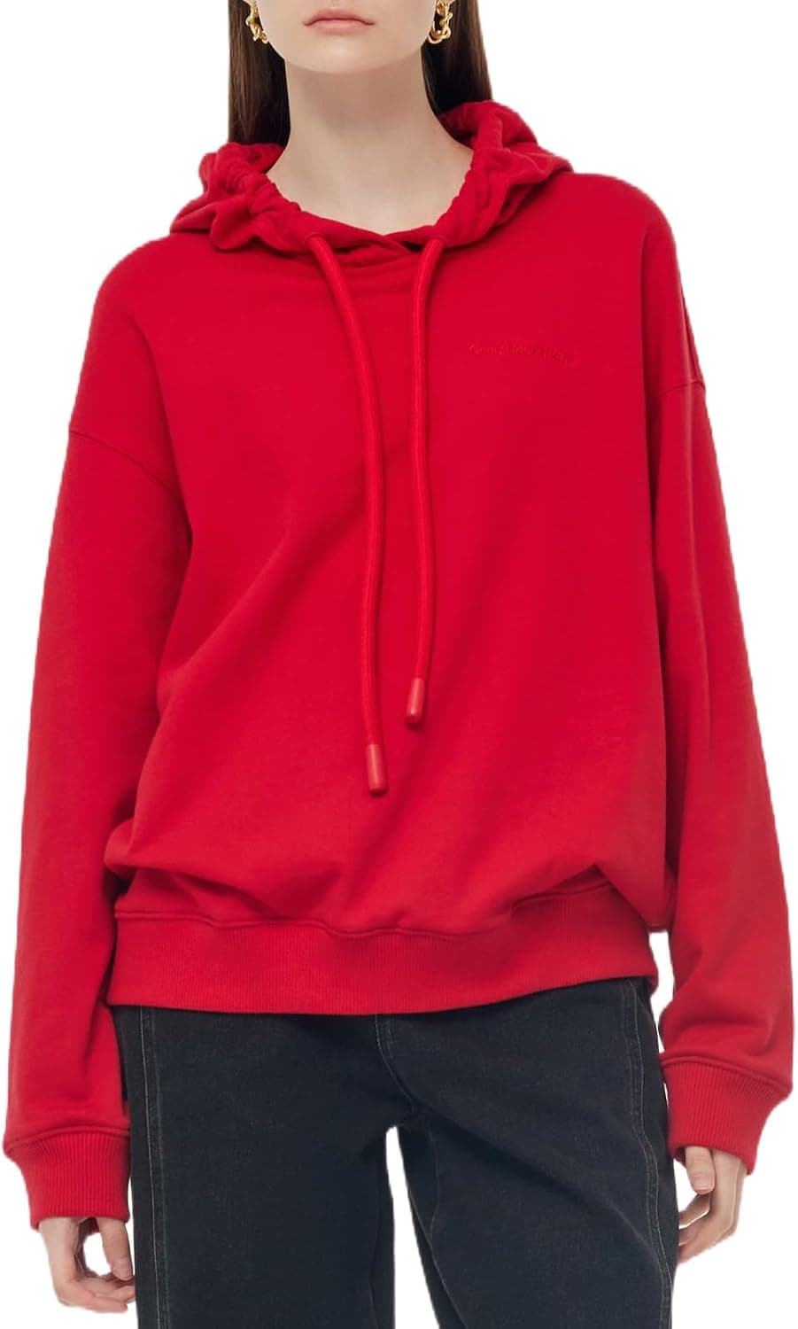 GOELIA Women's Full-Zip Hoodies 2026 Spring Wool Blend Double-Faced Long Sleeve Knit Sweatshirt