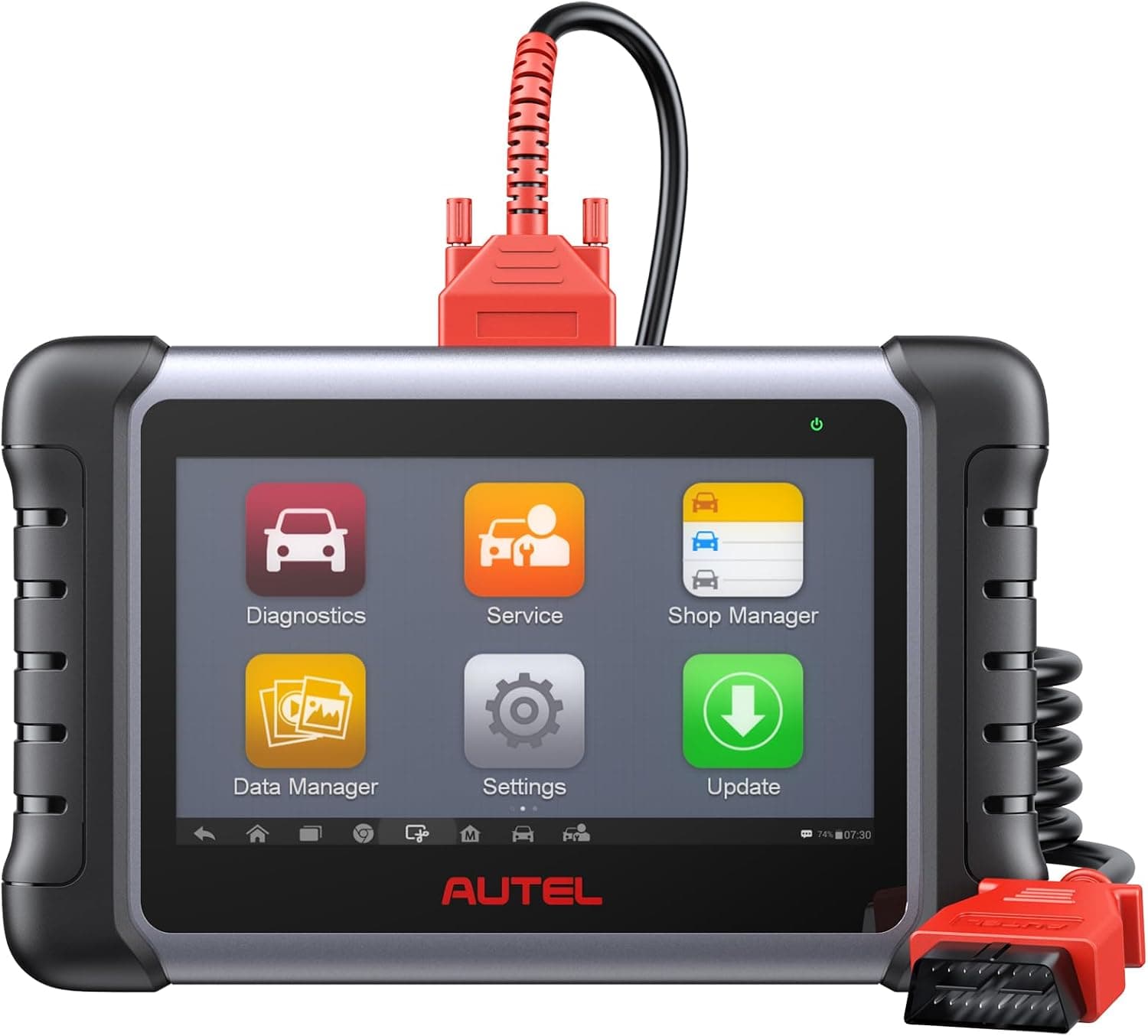 Autel MaxiCOM MK808S Bidirectional Scanner: 2026 Same as MaxiCheck MX808S MX900 MK900BT MK808BT Pro, 3000+ Active Test, 28+ Service for 200+ Brands, OBD2 All System Diagnose, FCA Autoauth & SGW, OS 11