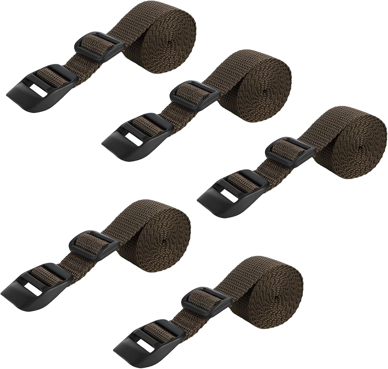 5 Pcs Trail Camera Straps, 59" Game Tree Mounting Strap, Nylon Fibre Straps for Hunting Camera, Sleeping Bag