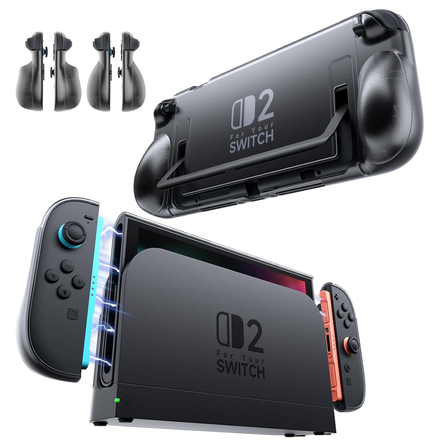 JSAUX Protective Case Designed for Nintendo Switch 2